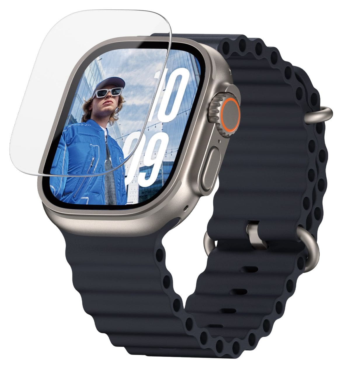 Screen Protector Klare Bildschirmschutzfolie gehärtetes Glas für Apple Watch Ultra 49mm, Watch Ultra 2 49mm, Watch Ultra 3 49mm 