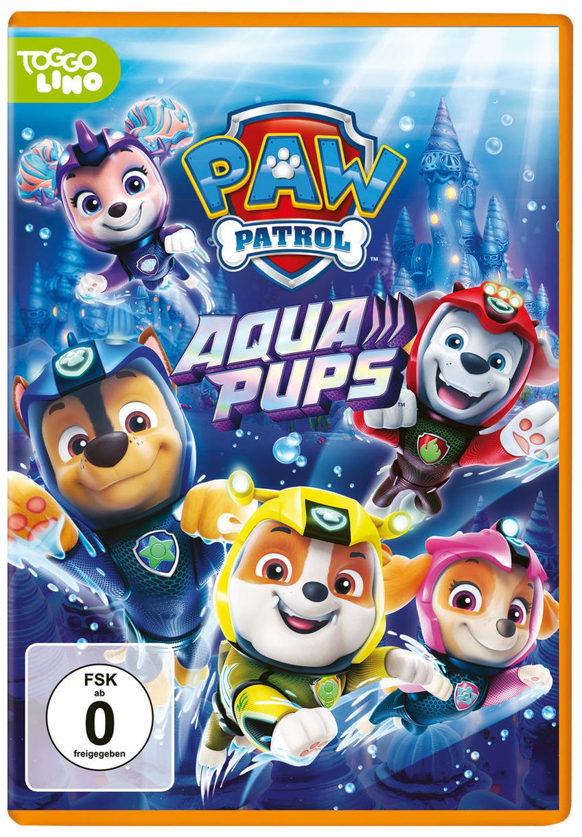 Paw Patrol: Aqua Pups (DVD) 