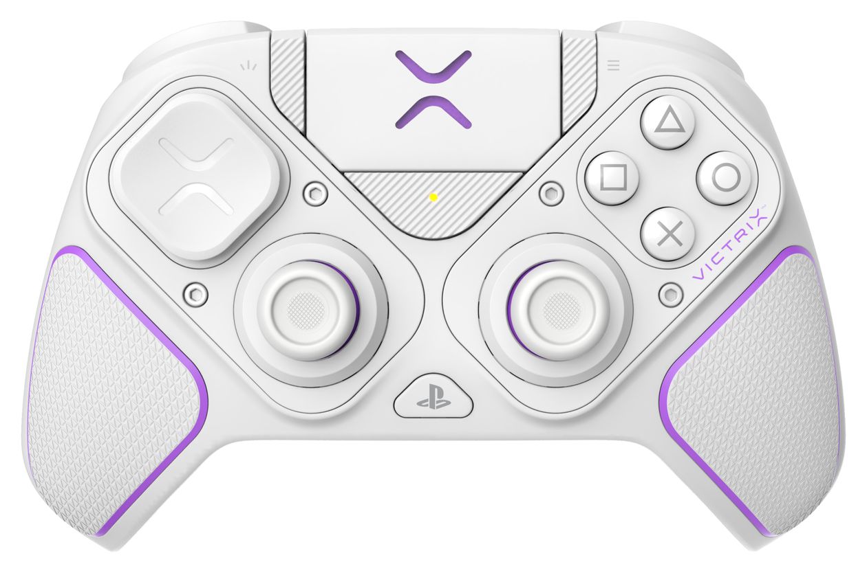 Victrix Pro BFG Analog / Digital Gamepad PC, PlayStation 4, PlayStation 5 kabelgebunden&kabellos (Violett, Weiß) 