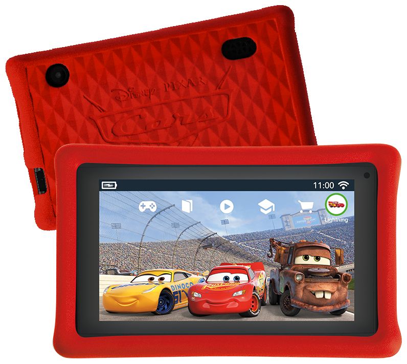 Disney Pixar Cars Kinder 16 GB Tablet 17,8 cm (7 Zoll) 1,3 GHz Android 2 MP (Schwarz) 