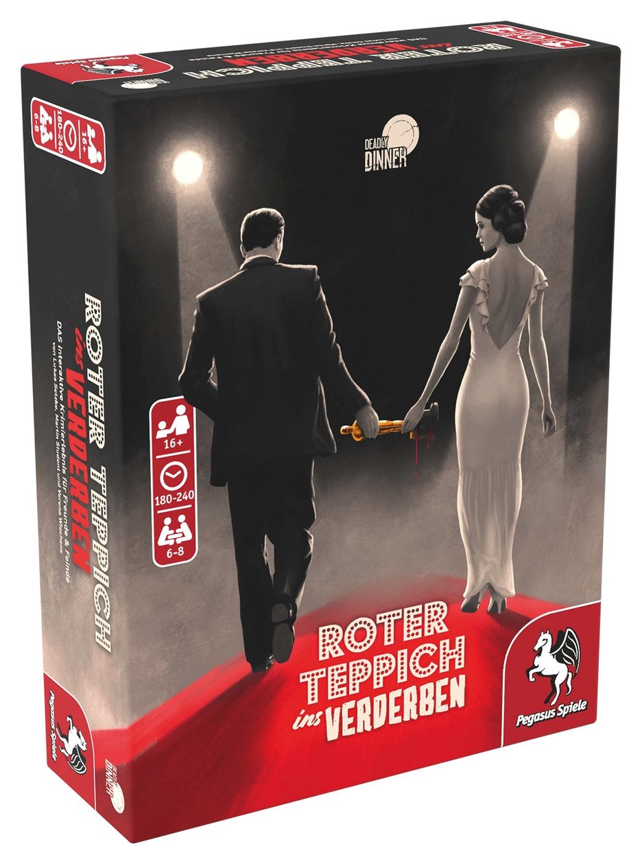 19010G Deadly Dinner - Roter Teppich ins Verderben bis zu 8 Spielern ab 16 Jahr(e) 