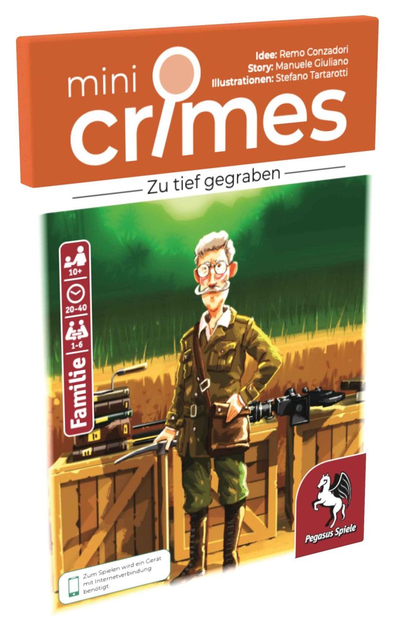 19160G MiniCrimes Kartenspiel bis zu 6 Spielern ab 10 Jahr(e) 