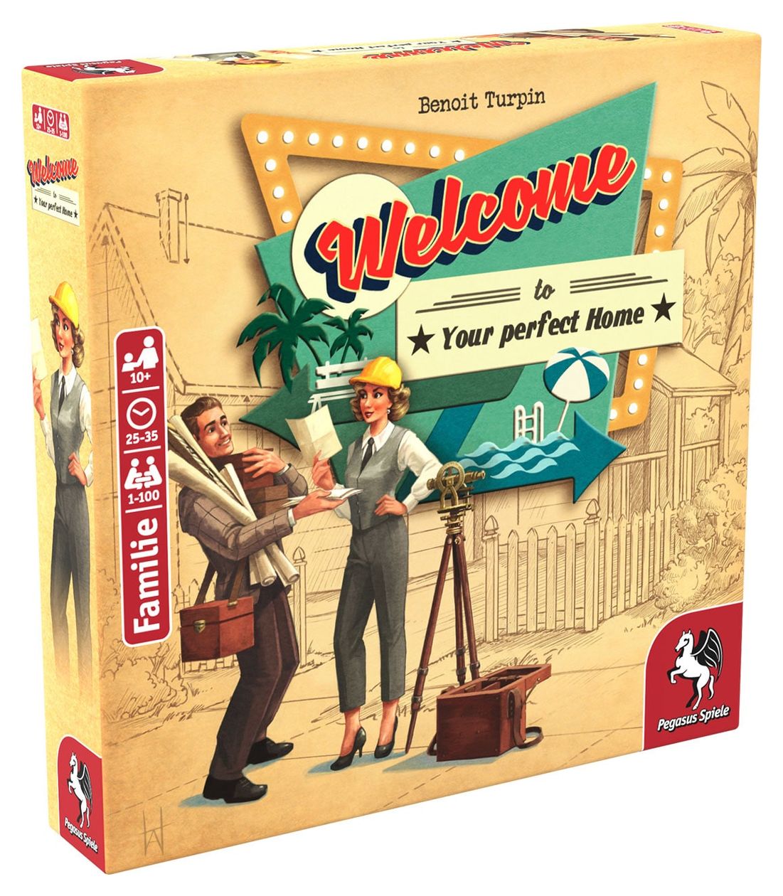 317320 Welcome to Brettspiel bis zu 100 Spielern ab 10 Jahr(e) 