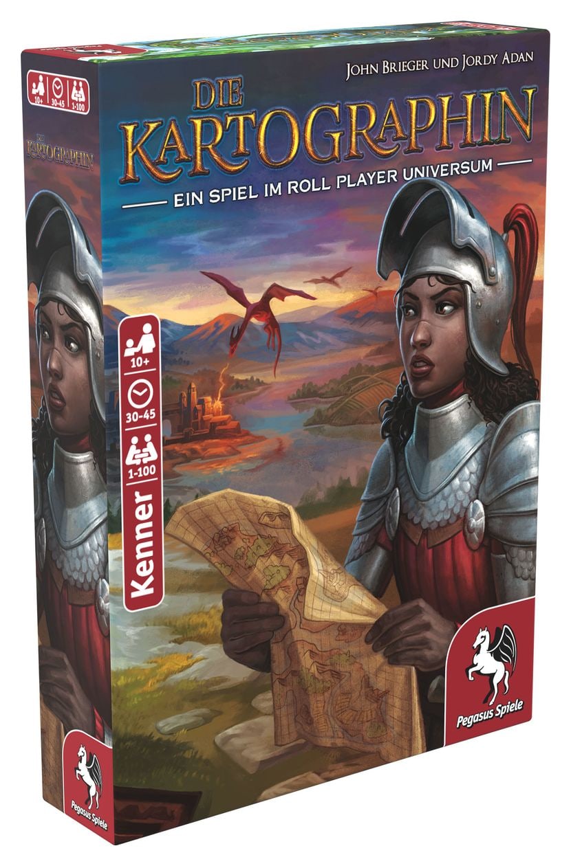 51311G Die Kartographin Brettspiel bis zu 100 Spielern ab 10 Jahr(e) 