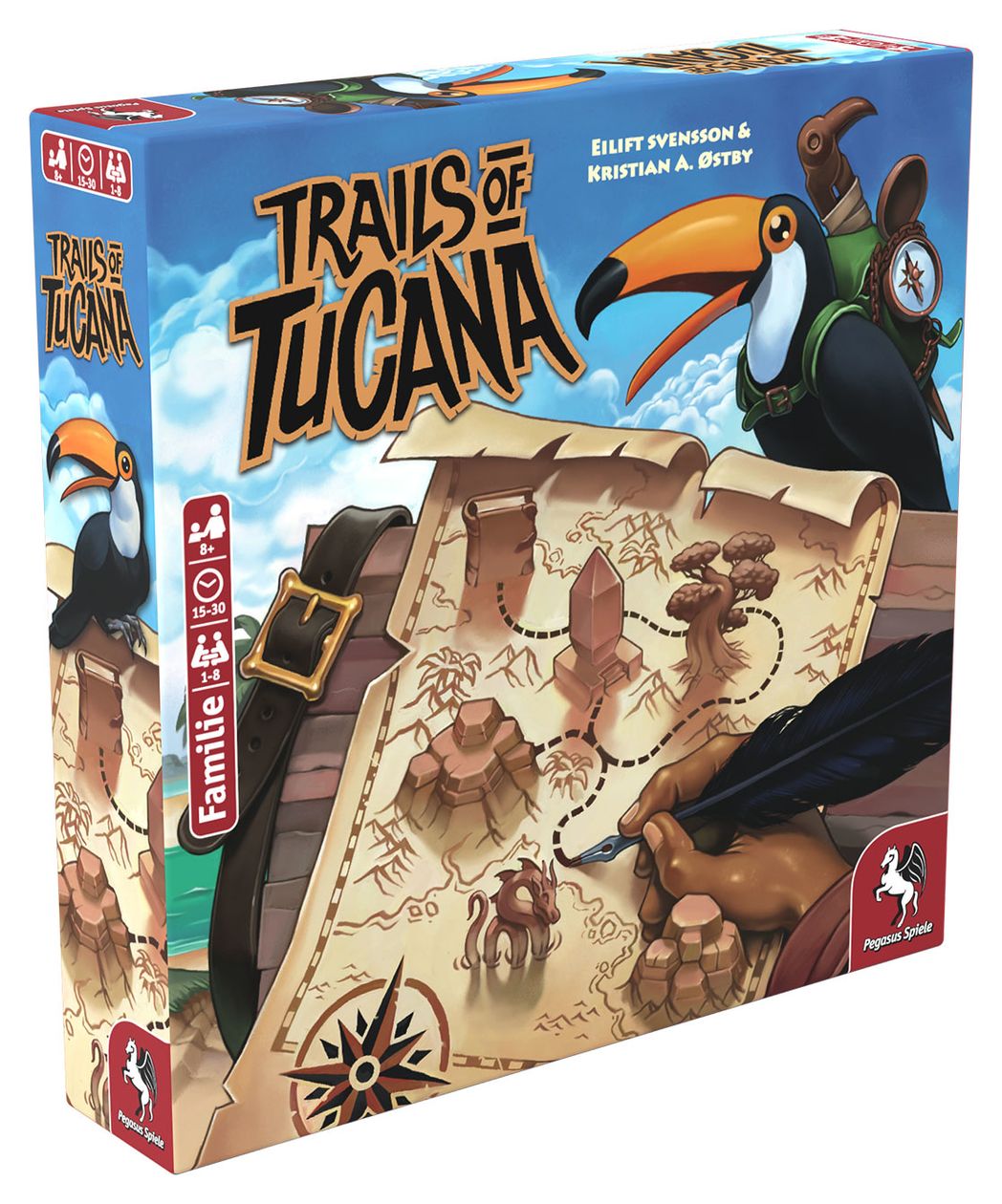 53150G Trails of Tucana Kartenspiel bis zu 8 Spielern ab 8 Jahr(e) 