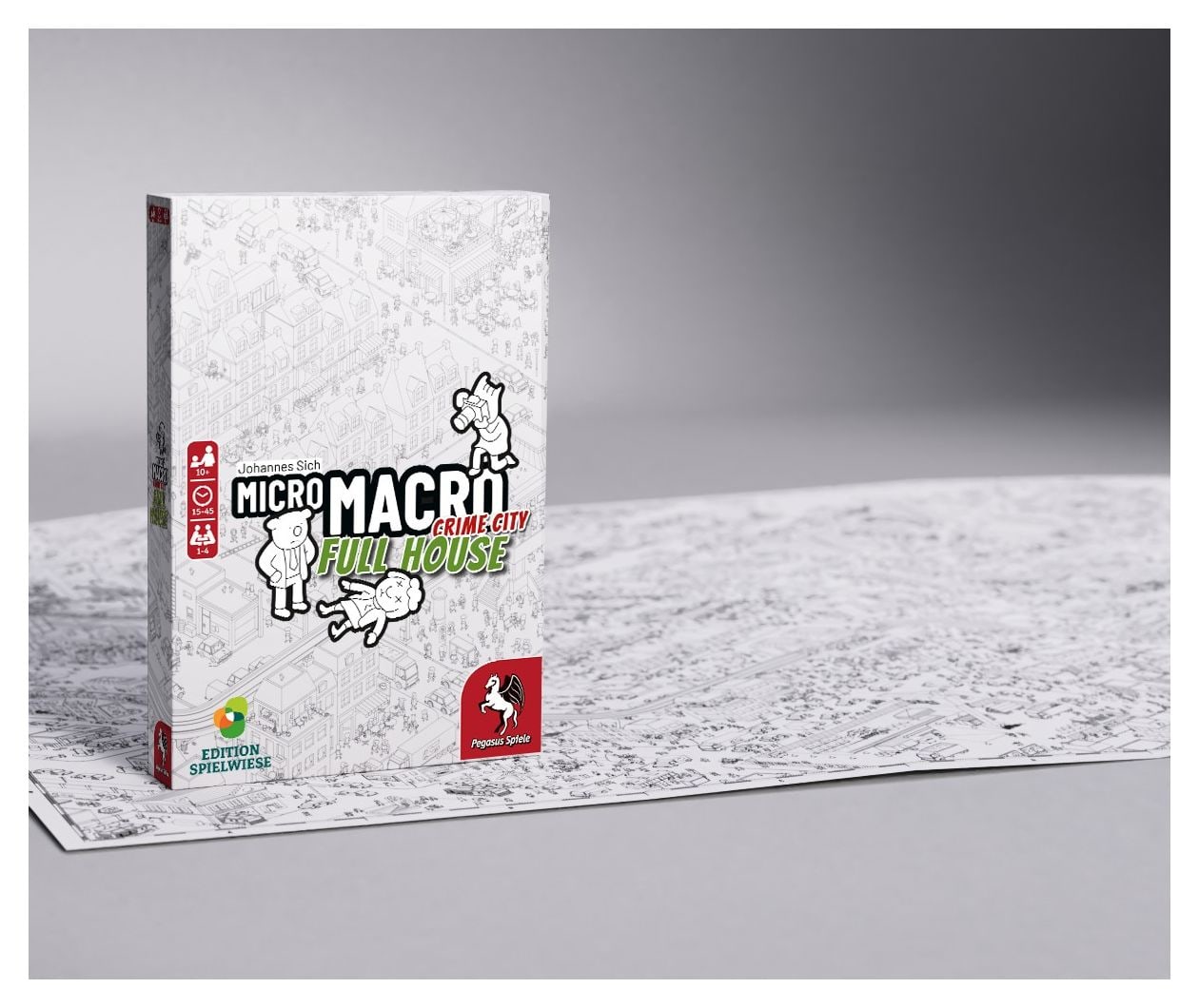 59061G MicroMacro: Crime City 2 - Full House Brettspiel bis zu 4 Spielern ab 10 Jahr(e) 