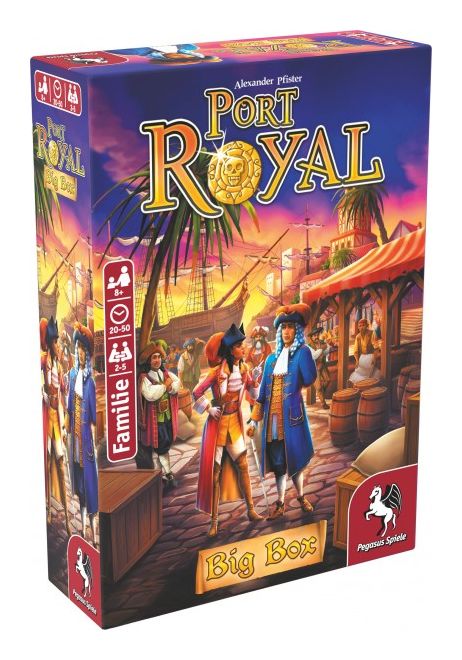 18148G Port Royal Big Box Brettspiel bis zu 5 Spielern ab 8 Jahr(e) 