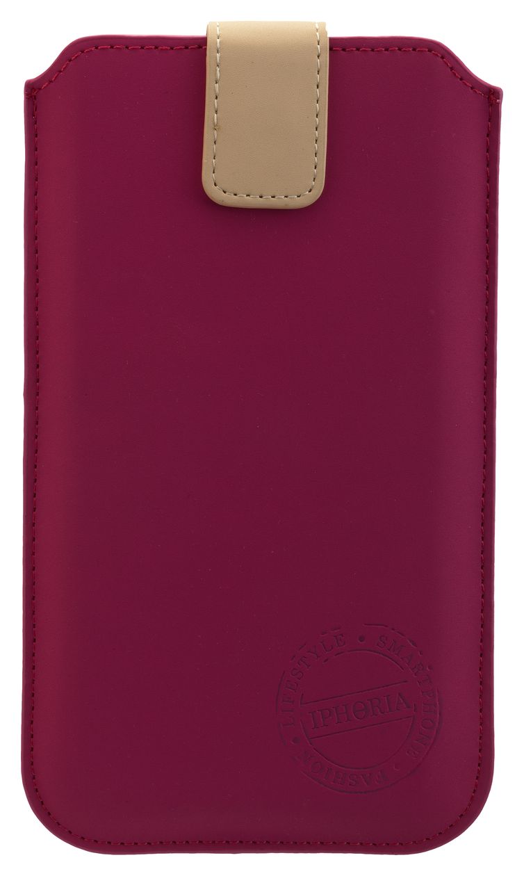 15469 Ziehtasche für Jede Marke Apple iPhone 6 Plus/ Samsung N910 Galaxy Note 4  (Magenta) 