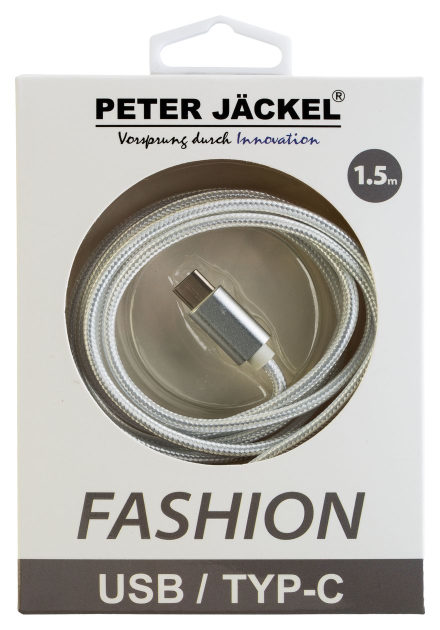 16351 USB A auf USB C Männlich 1,5 m  (Weiß) 