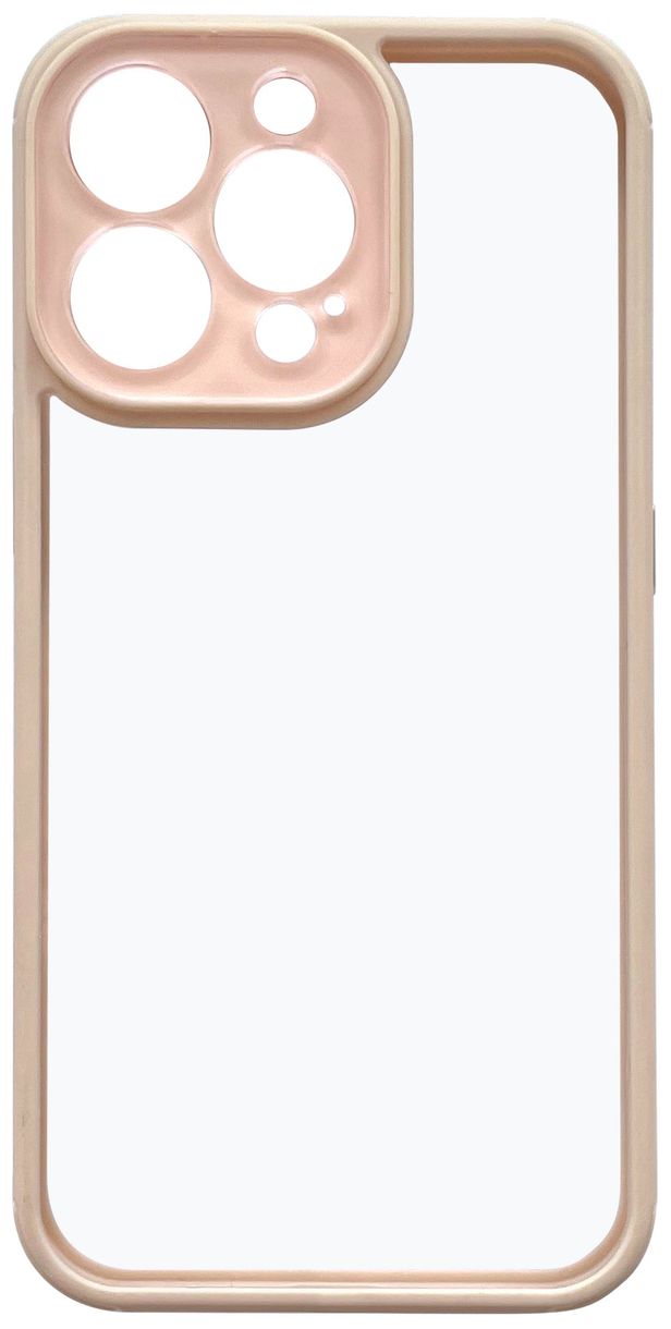 20437 Cover für Apple iPhone 14 (Rose, Transparent) 