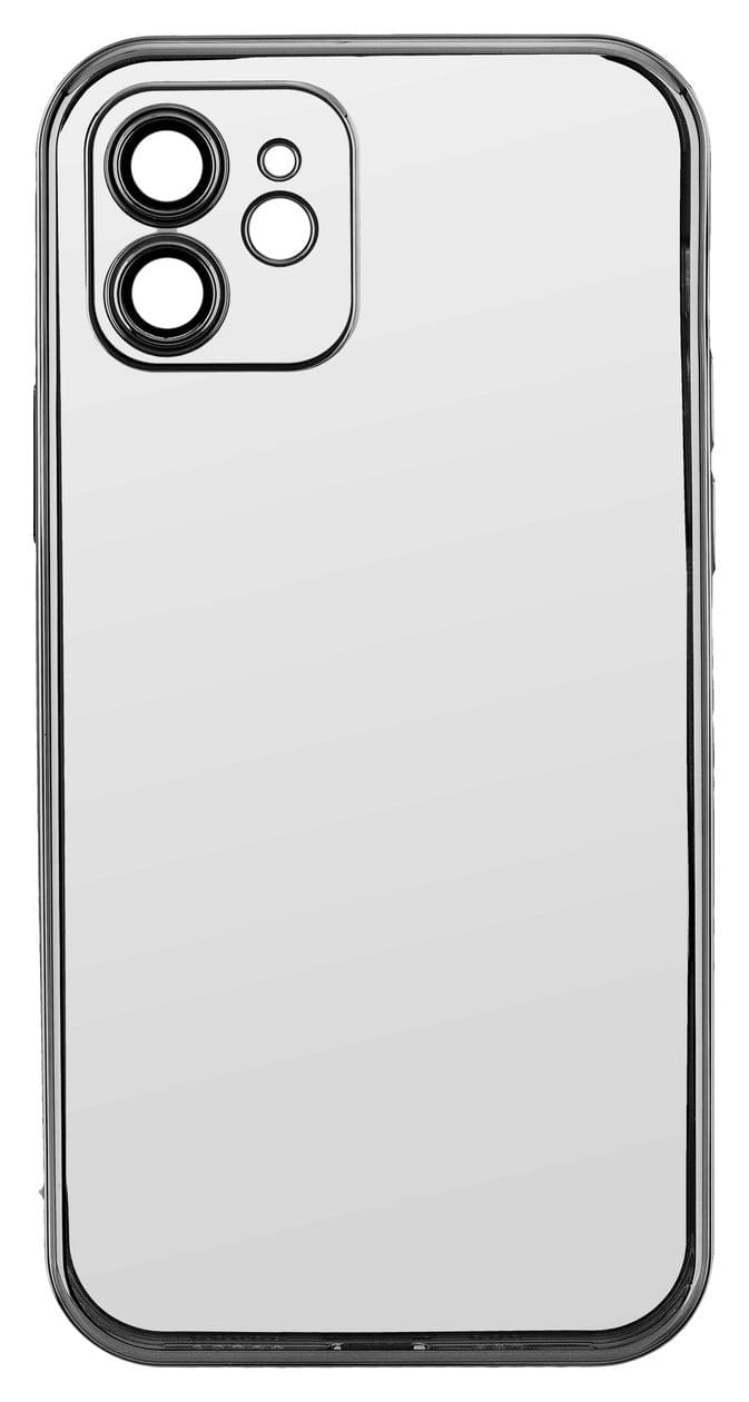 20686 Cover für Apple iPhone 15  (Chrom, Grau) 