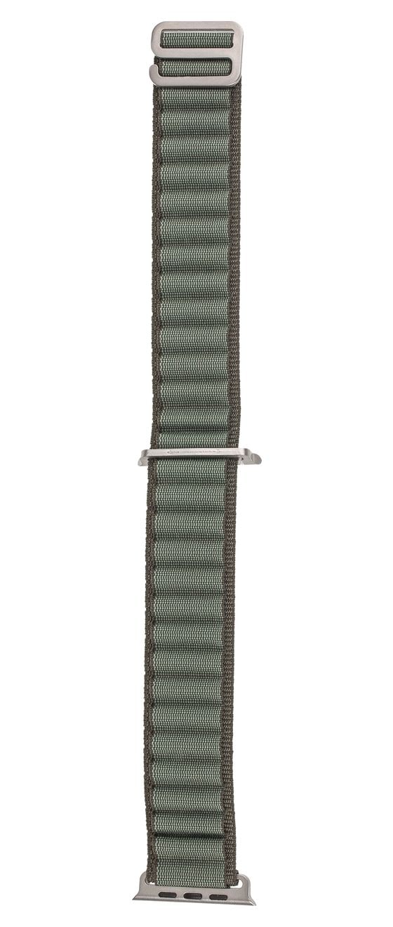 Carabiner Armband Watch Ultra 49mm/ Watch 45/44mm (Series 4 - 9)/ 42mm (Series 1 - 3)  (Grün) 