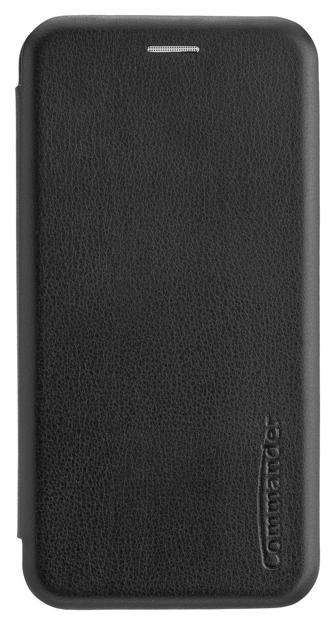 20950 Commander Book Case Curve Folio für Xiaomi Redmi A3  (Schwarz) 