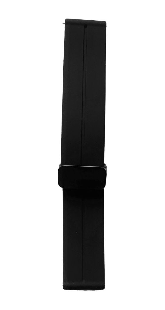 Easy Magnet Armband 22 mm  (Schwarz) 