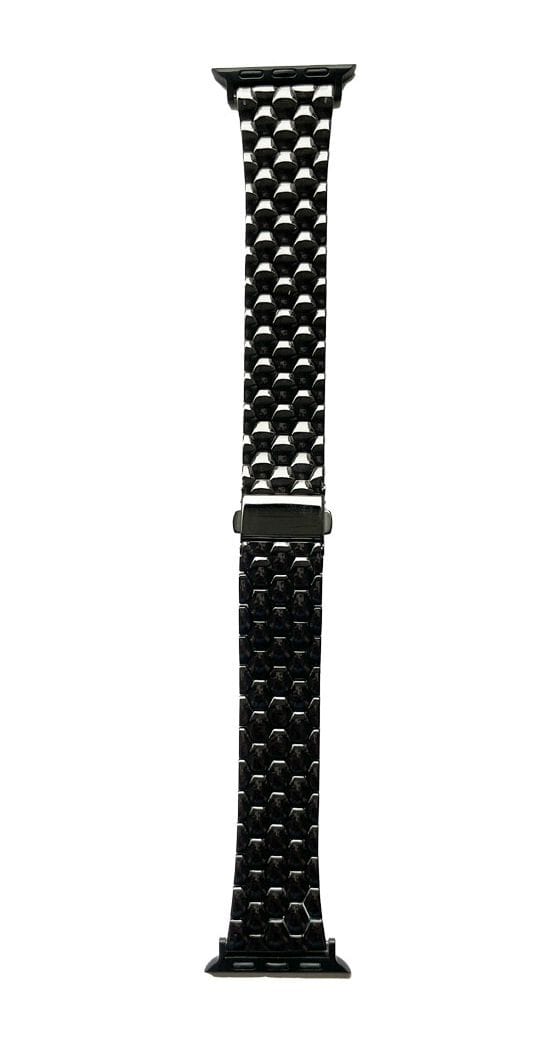 Style Armband Apple Watch 41/40mm (Series 4 - 10)/ 38mm (Series 1 - 3)  (Schwarz) 