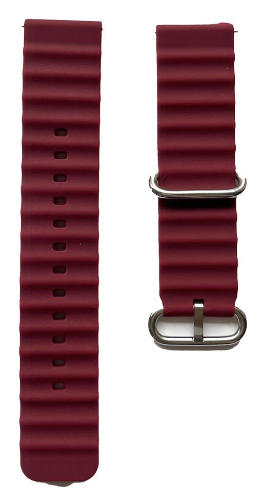 21387 Armband 20 mm  (Bordeaux) 