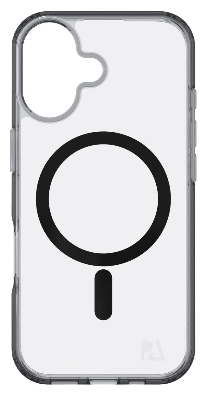 23088 Cover für Apple iPhone 17 (Schwarz, Transparent) 