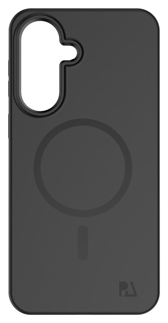 23092 Back Cover Melia Mag Cover für Samsung A37 5G  (Schwarz) 