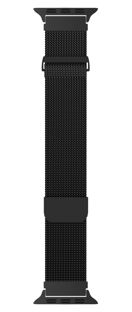 23129 Armband Apple Watch 38/ 40/ 41/ 42mm (10/ 11)  (Schwarz) 