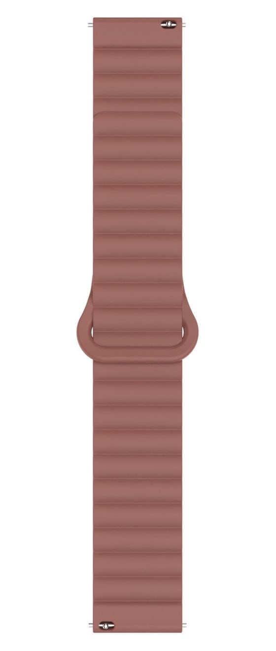 Sporty Strap Armband 18 mm Universal  (Farbe Cognac) 