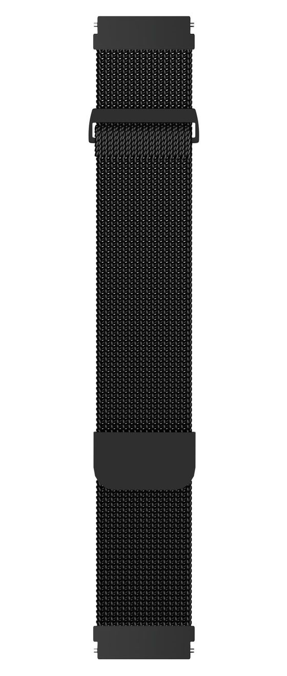 23140 Armband 20 mm Universal  (Schwarz) 