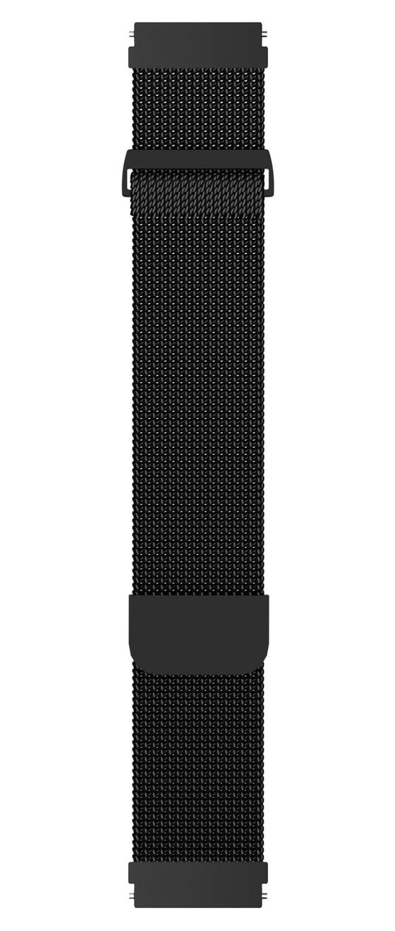 Gala Strap Armband 20 mm Universal  (Schwarz) 