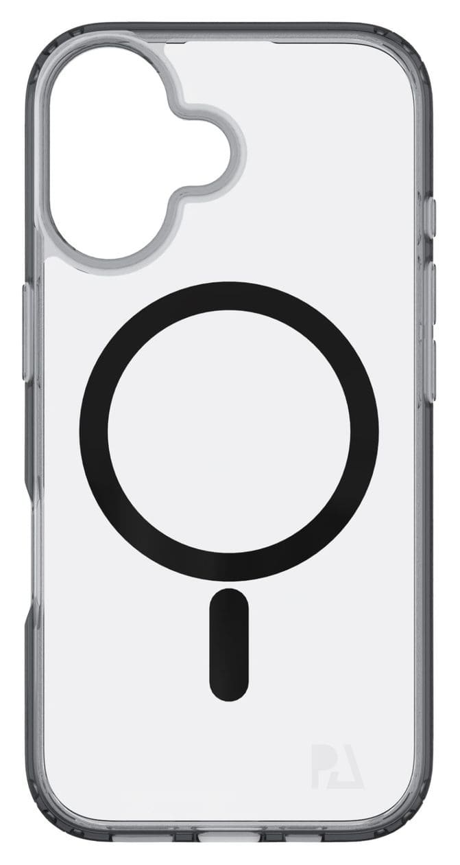 Back Cover Pure Mag für Apple iPhone 16 (Schwarz) 