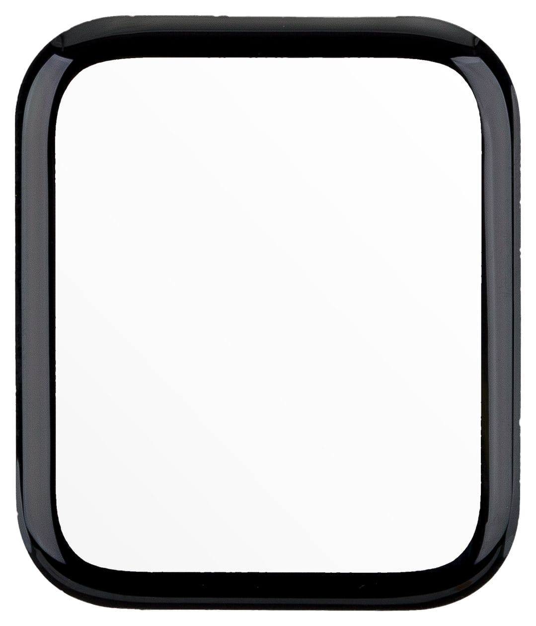 Displayschutz Apple Watch 41/40 mm Serie 4/5/6/7 (Schwarz Transparent) 