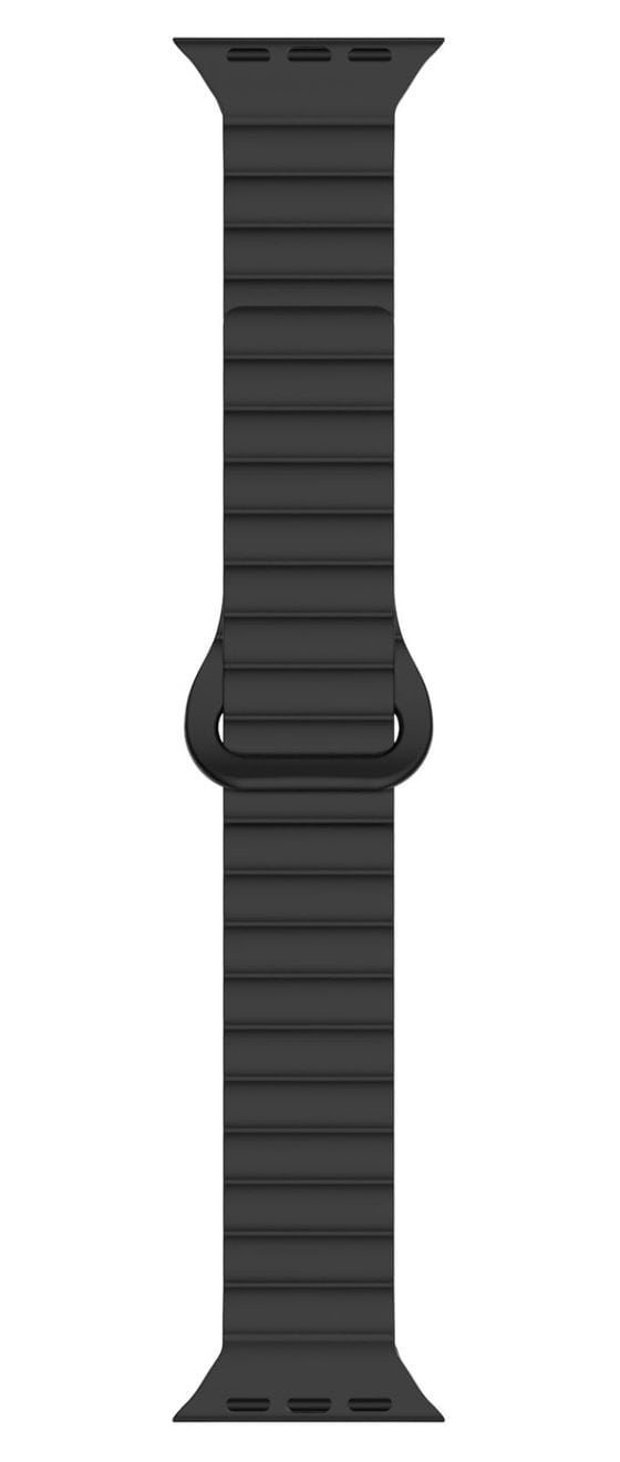 Sporty Strap Armband Apple Watch 38/40/41/42 mm (10/11)  (Schwarz) 