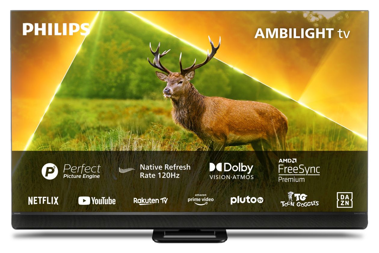 55PML9308 MiniLed 139,7 cm (55 Zoll) Fernseher 4K Ultra HD VESA 300 x 300 mm 