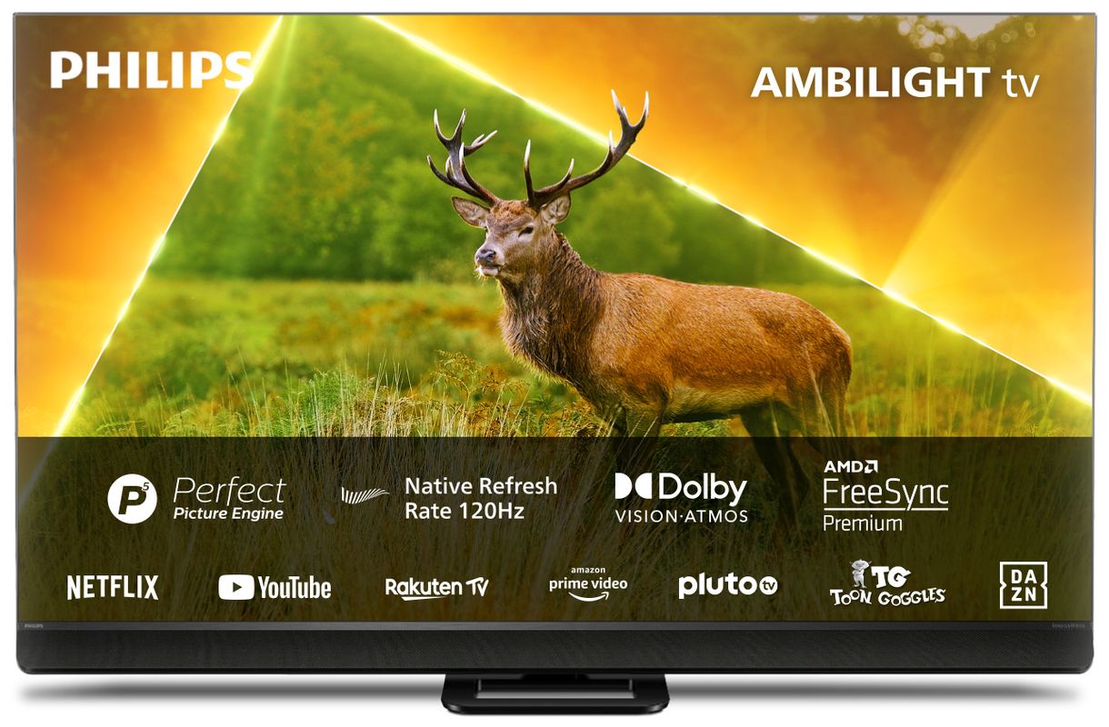 55PML9308 MiniLed 139,7 cm (55 Zoll) Fernseher 4K Ultra HD VESA 300 x 300 mm 