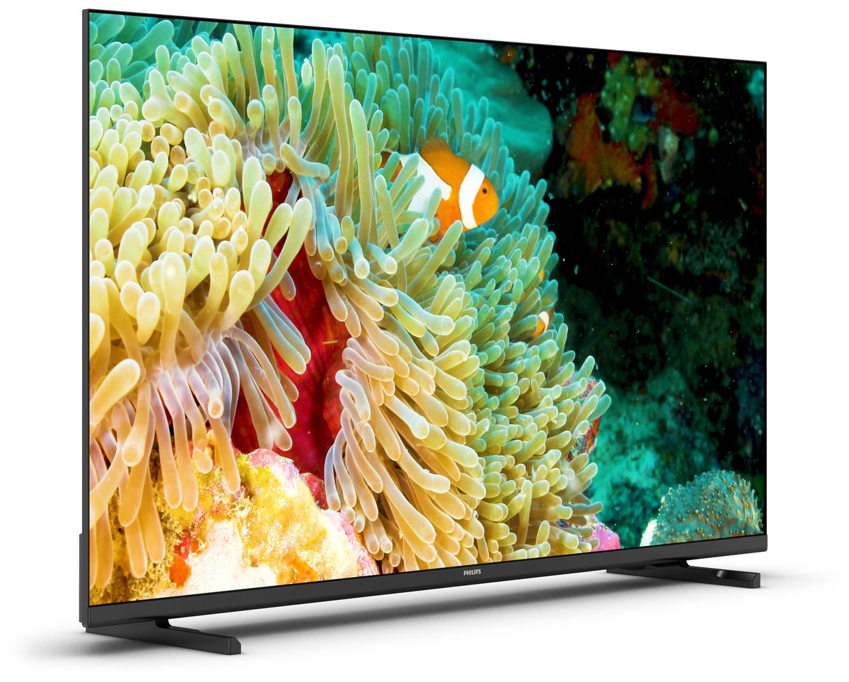 43PUS7607/12 LED Fernseher 109,2 cm (43 Zoll) EEK: F 4K Ultra HD (Schwarz) 