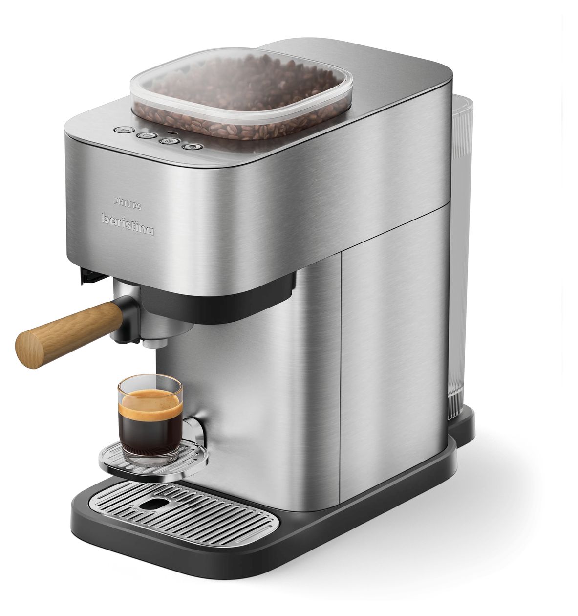 BAR500/00 Siebträger Kaffeemaschine 16 bar  (Edelstahl) 