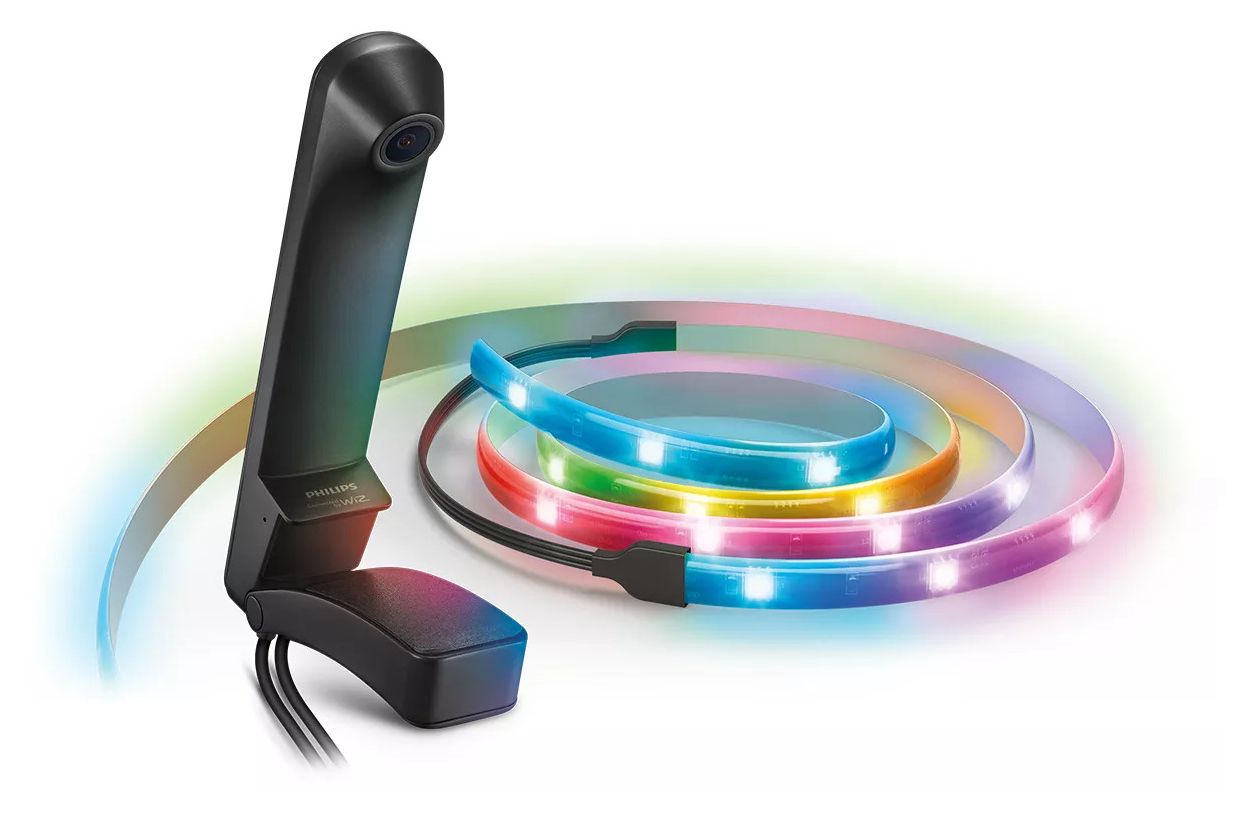 Bildschirmsynchronisation mit Lightstrip für 75–85" TVs 