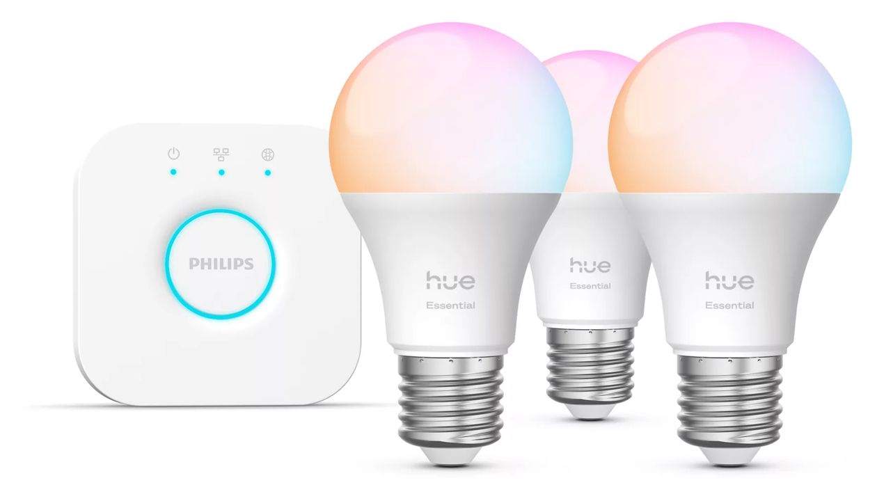 Hue Basis Starter-Set LED Set für intelligente Beleuchtung Variabel 