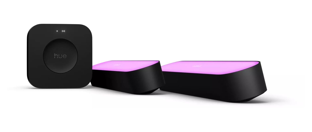 Hue Starter-Set: 2 Play Lightbars + Hue Bridge Pro Set für intelligente Beleuchtung Multi 