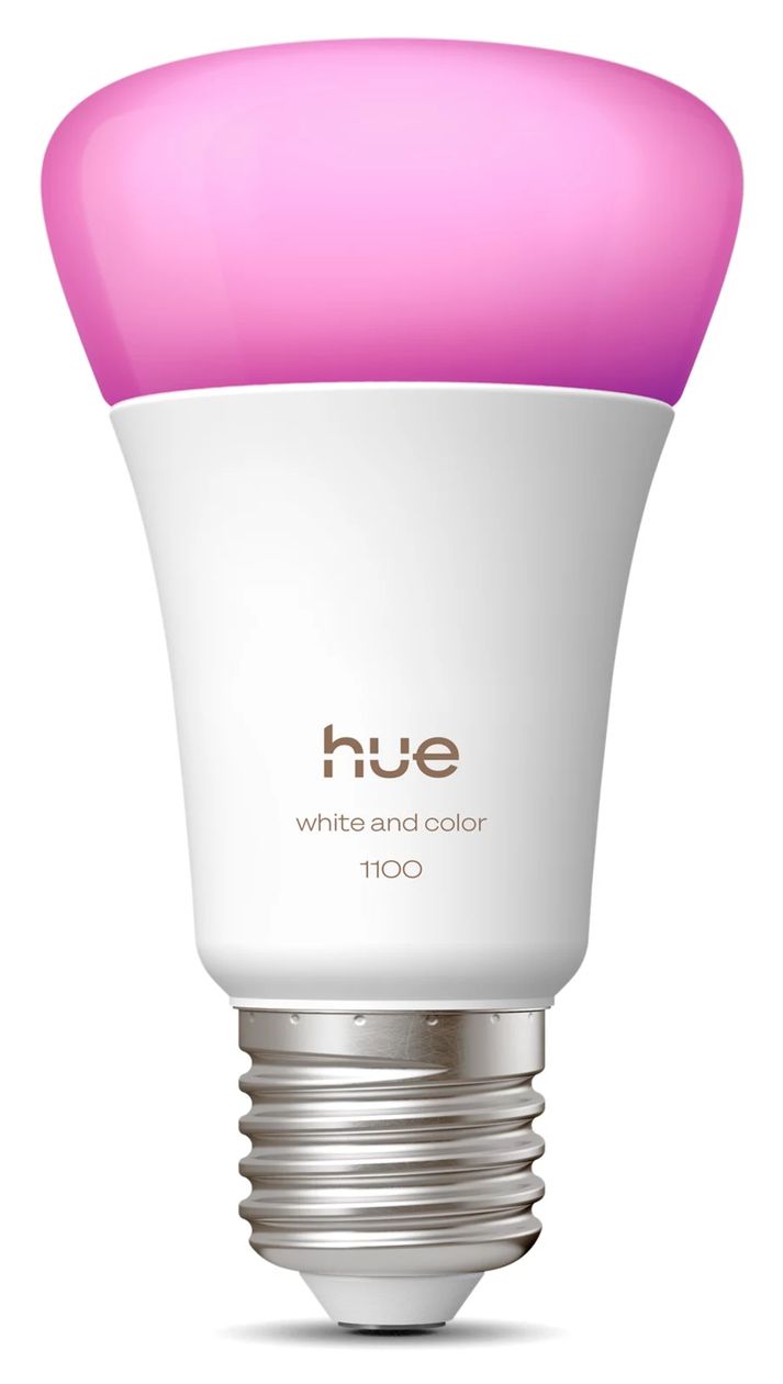 Hue White and Color Ambiance A60 E27 – 1100 lm LED Intelligentes Leuchtmittel Multi 