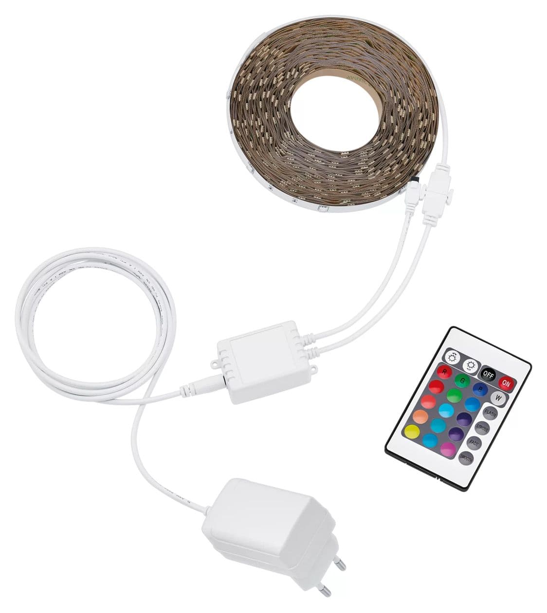 Lightstrip RGB LED Universalstreifenleuchte 15000 mm Multi AC  (Weiß) 