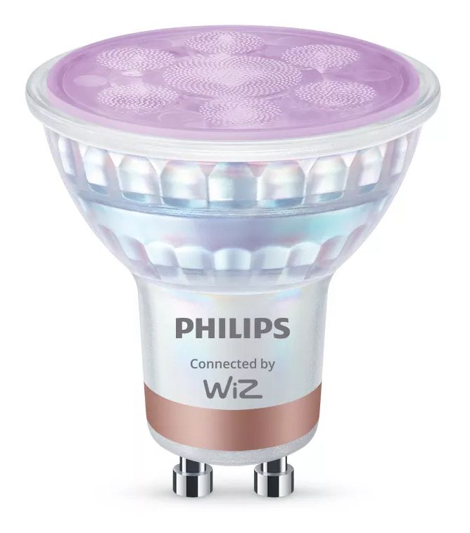 Smarte LED RGB Glaslampe GU10, 345 lm, 2er-Pack 