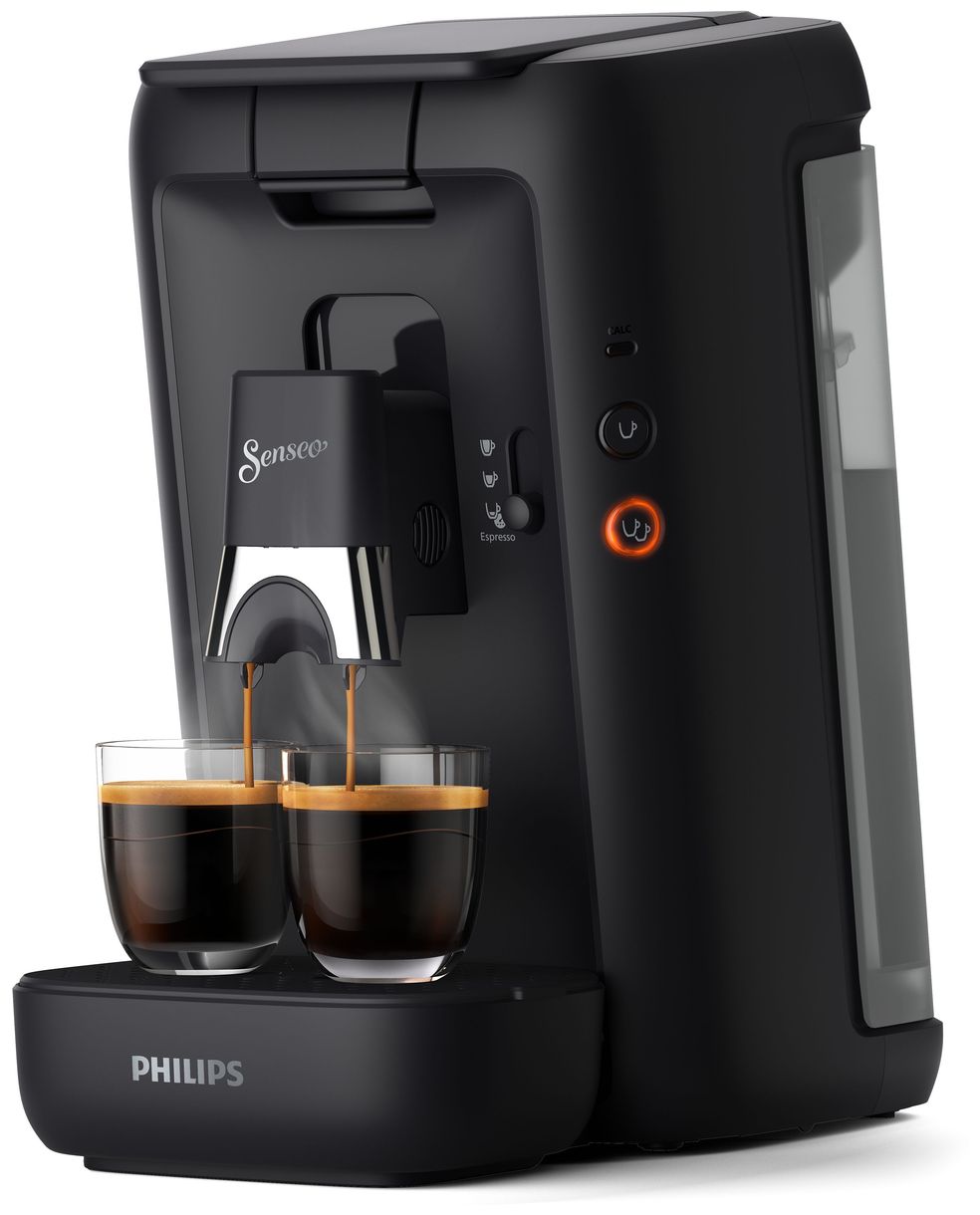 CSA260/65 Senseo Maestro Kaffeekapsel Maschine (Schwarz) 