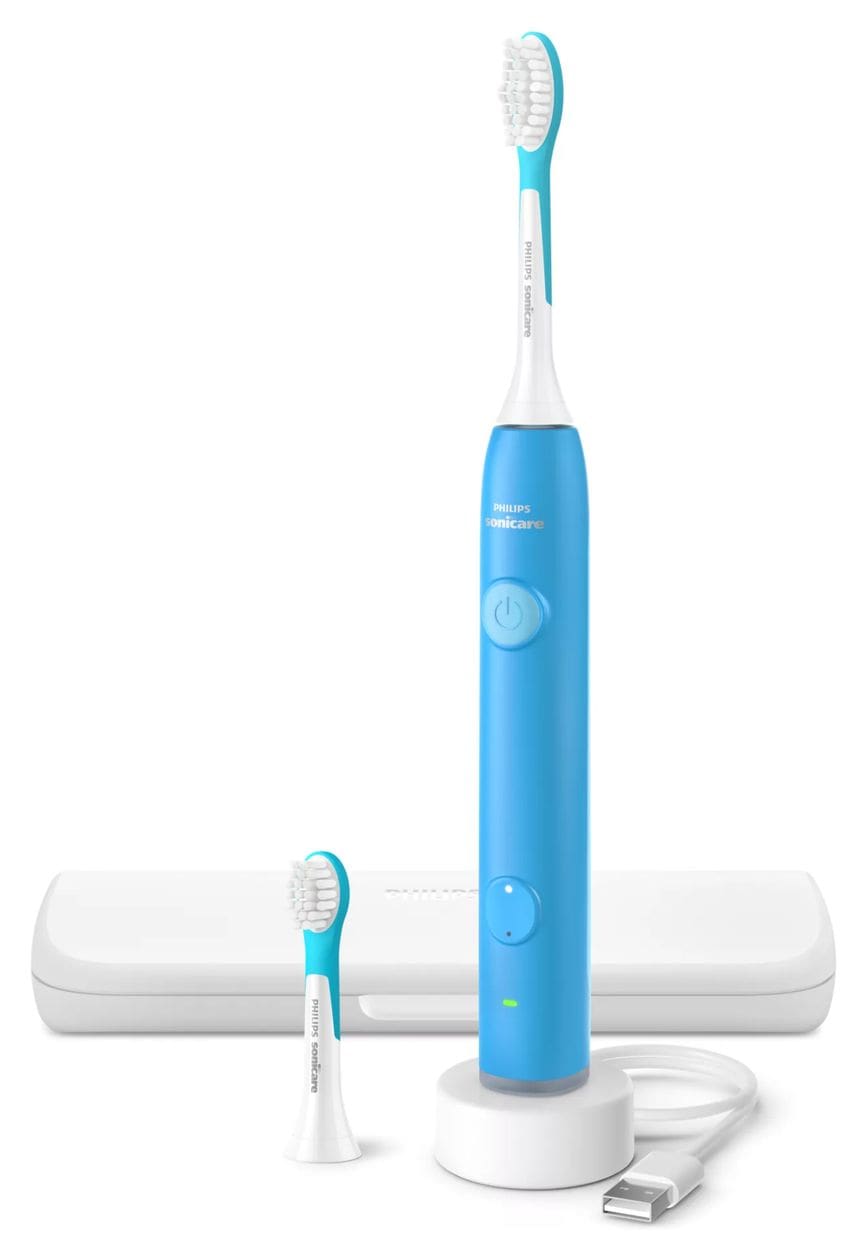 HX6600/42 For Kids Smart Schall-Zahnbürste für Kinder 504 h  (Blau) 