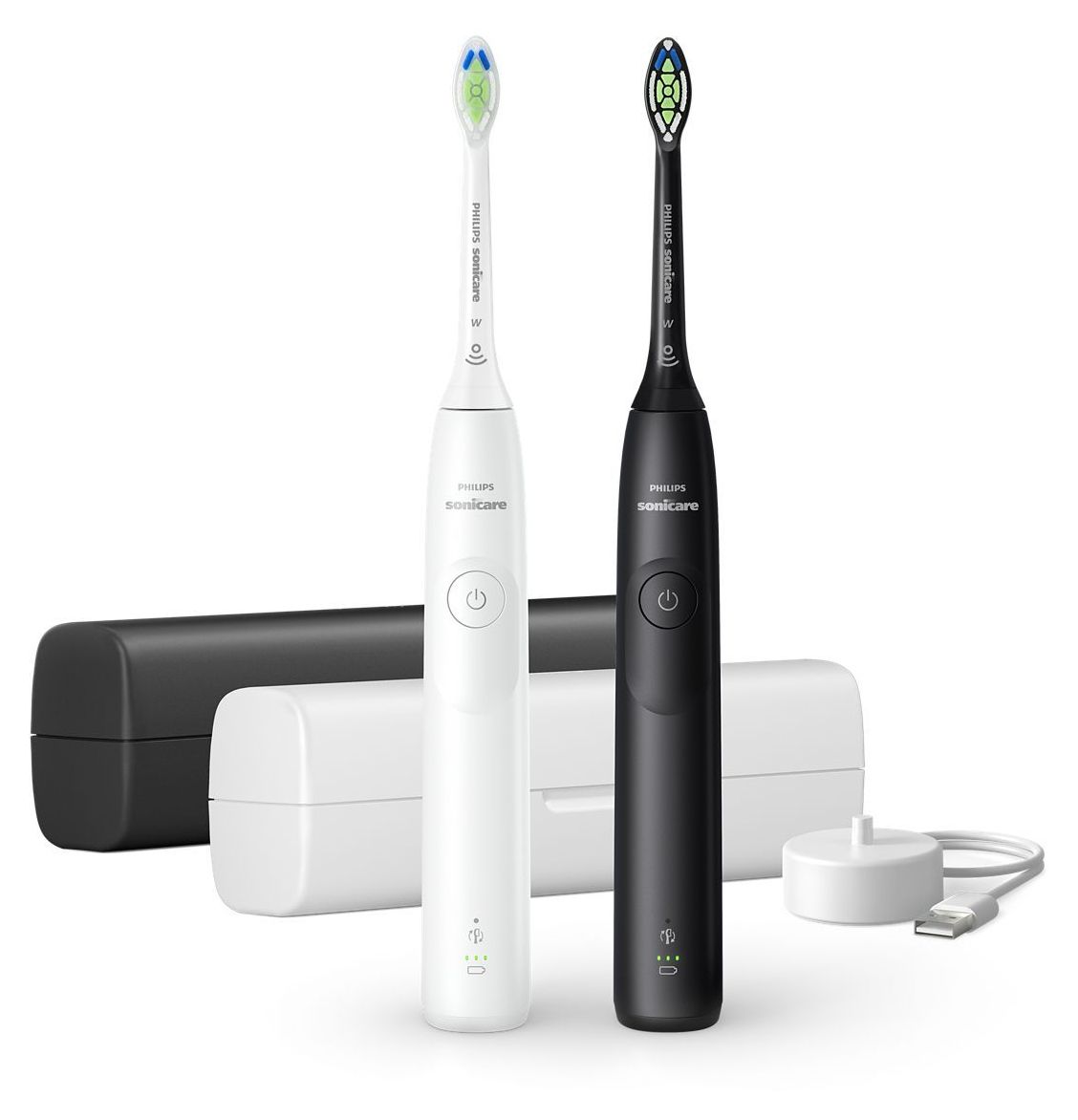 HX7109/01 Sonicare 5300 Schall-Zahnbürste für Erwachsene 504 h  (Schwarz, Weiß) 