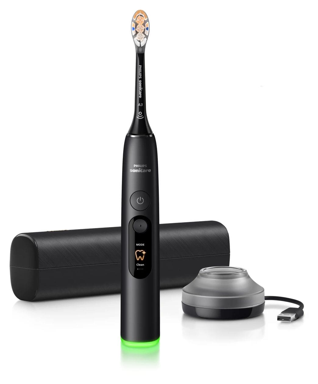 HX8311/12 Sonicare DiamondClean 8000 Schall-Zahnbürste für Erwachsene 336 h  (Schwarz) 