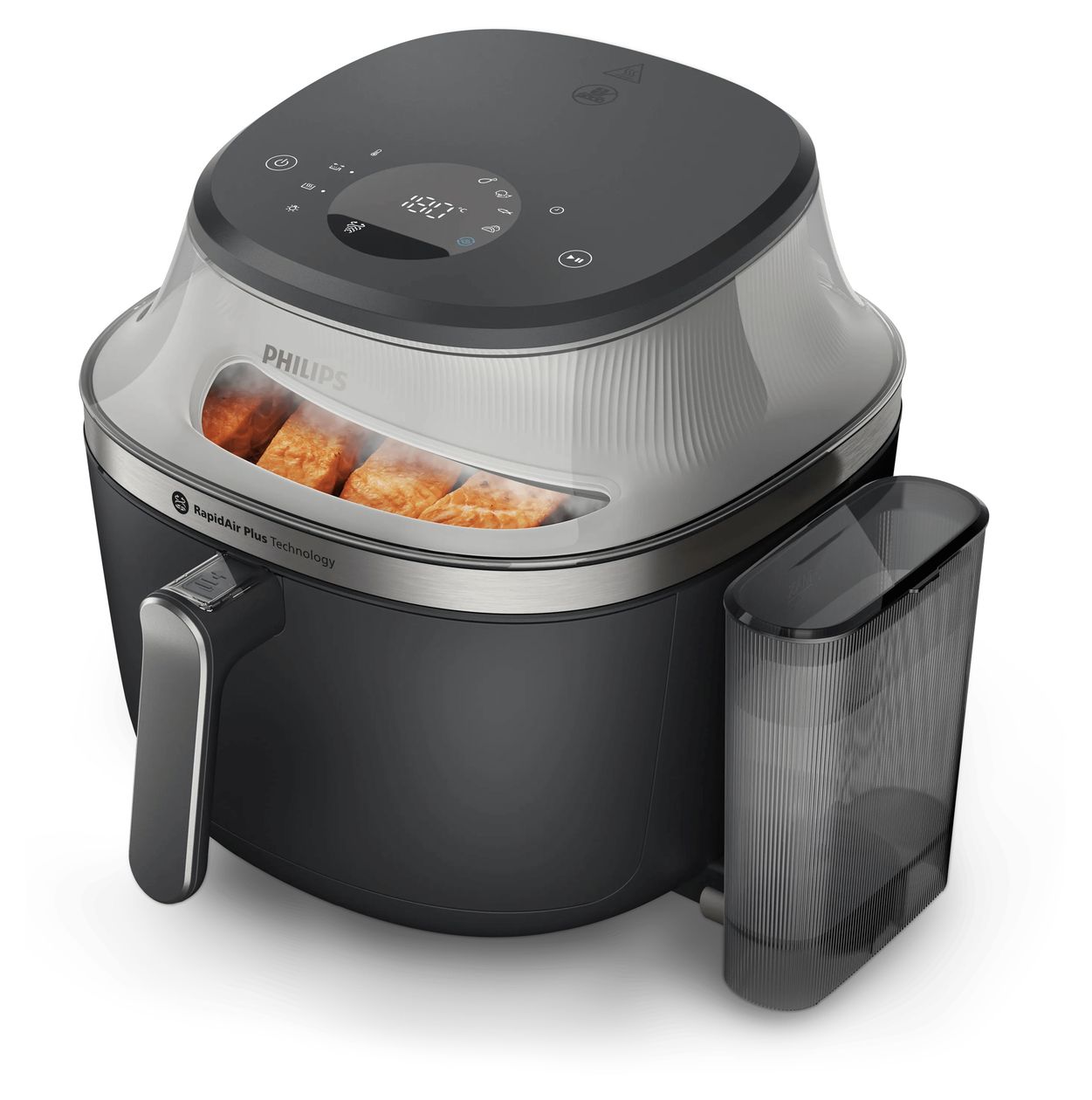 Series 5000 NA541/00 Dampf Heißluftfritteuse 7,2 l 2000 W  (Silber) 