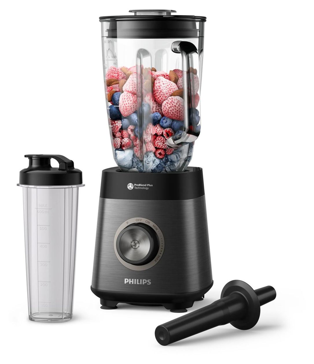 Serie 5000 HR3041/00 2 l Standmixer 6 Geschwindigkeiten 1200 W 