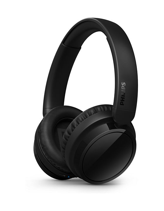 TAH4209WT/00 Ohraufliegender Bluetooth Kopfhörer kabellos 65 h Laufzeit  (Schwarz) 