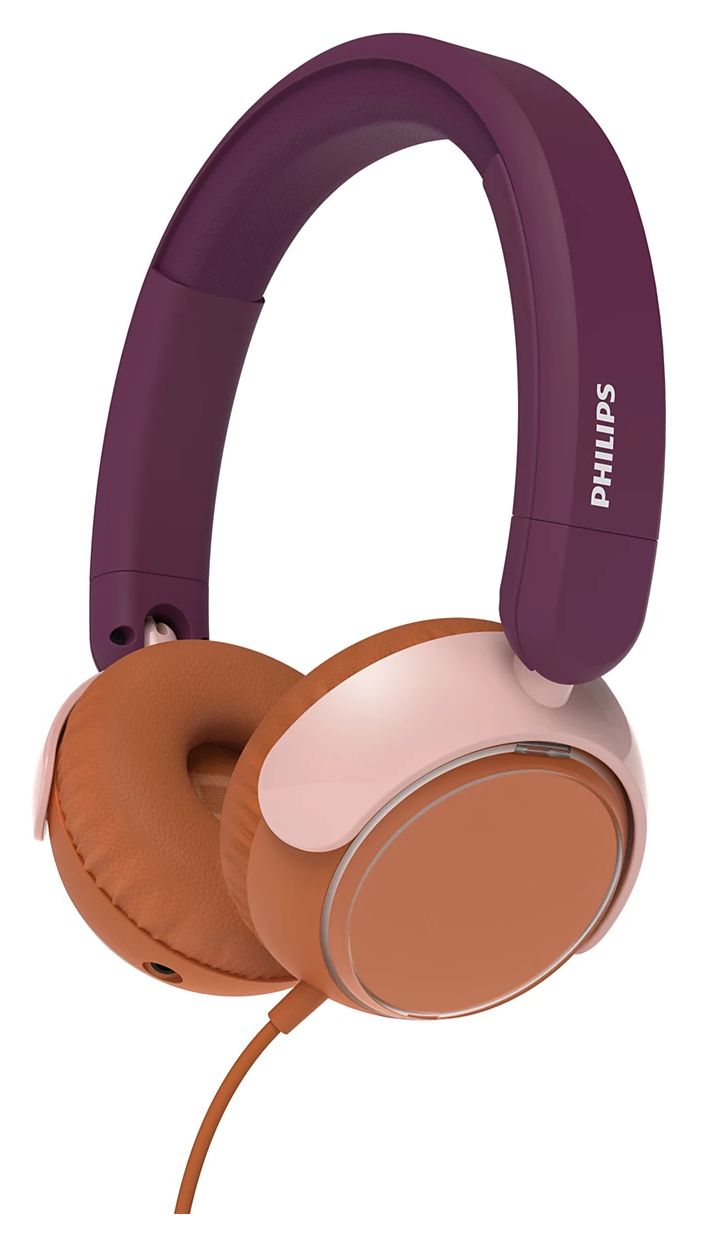 TAK2000MP/00 Ohraufliegender Kopfhörer Kabelgebunden USB Typ-C (Orange, Violett, Rose) 