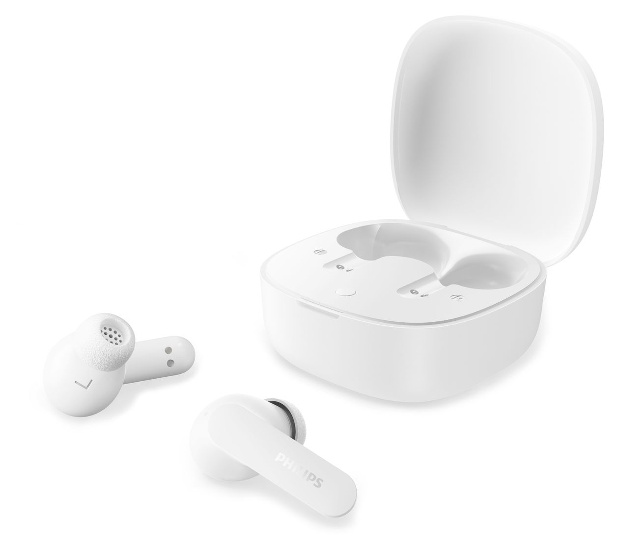 TAT2100WT/00 In-Ear Bluetooth Kopfhörer Kabellos TWS 8 h Laufzeit IPX4  (Weiß) 