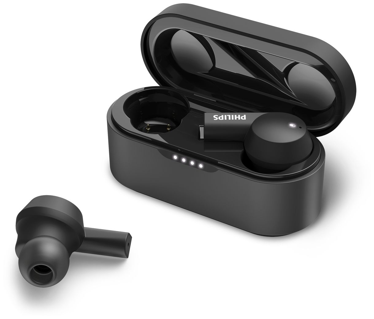 TAT5505BK/00 In-Ear Bluetooth Kopfhörer kabellos 80 h Laufzeit (Schwarz) 