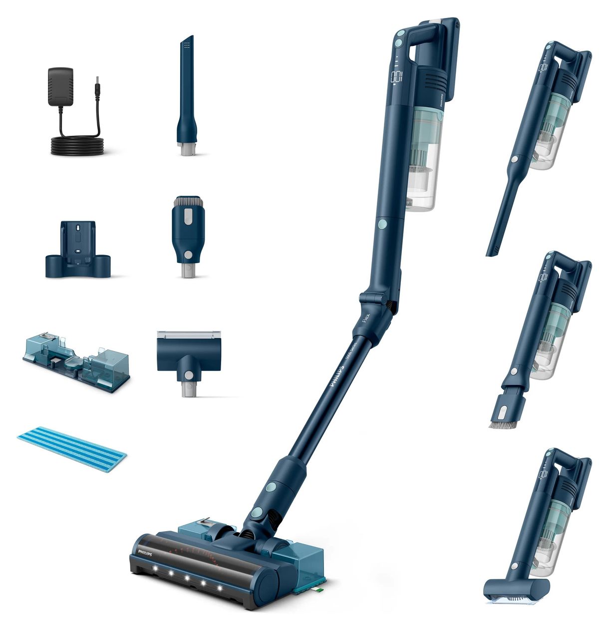XC5244/10 Series 5000 Handstaubsauger Beutellos bis 60 min Laufzeit 25,2 V 
